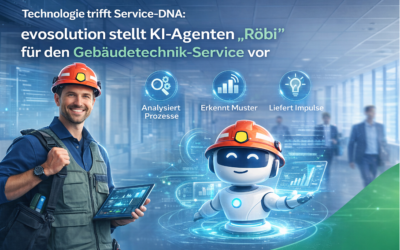 evosolution stellt KI-Agenten „Röbi“ für den Gebäudetechnik-Service vor